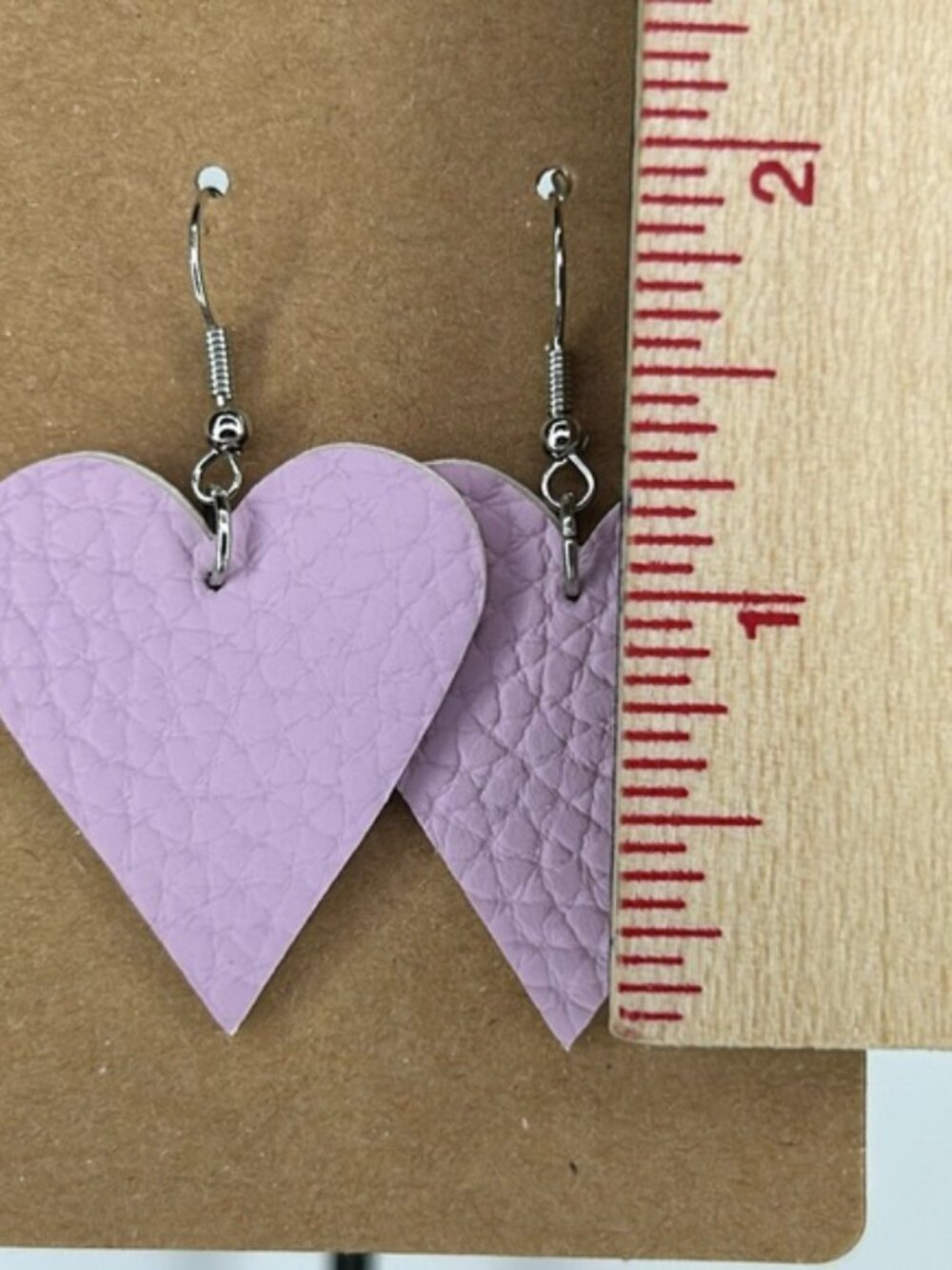 Faux Dangle Earrings Heart Fashion Jewerly - Picture 2 of 3